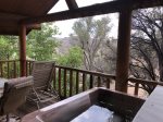 Chaparral Room Deck with Hot Tub